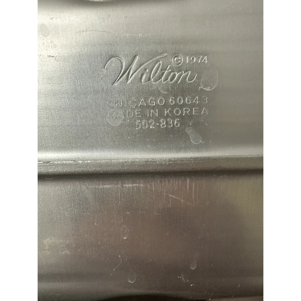 Vintage Wilton Train 3D Cake‎ Pan Set 1974 Engine Locomotive Baking Mold USA